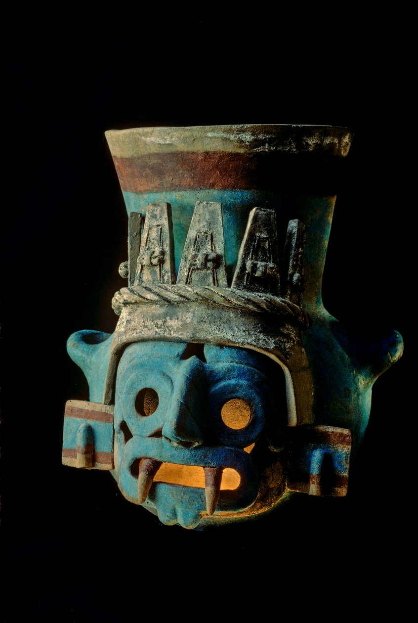 Tenochtitlan, Templo Mayor, Aztekowie, Meksyk, Mexico City, Wielka Świątynia Azteków, T..., 2010 (zdjęcie) autorstwa Kenneth Garrett