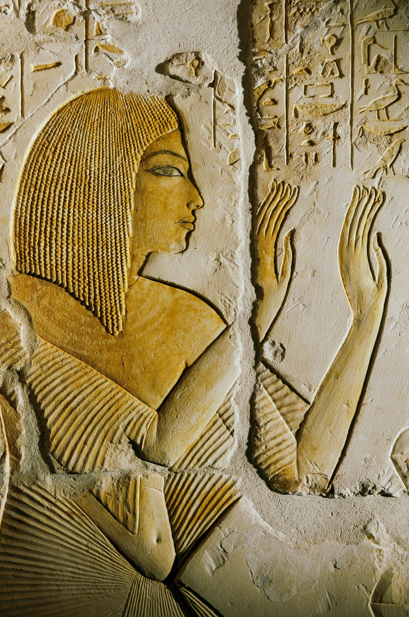 Grobowiec Mai; Egipt; Archeologia; Nowe Państwo; Sakkara, okres Amarna, sztuka, 2002 (zdjęcie) autorstwa Kenneth Garrett