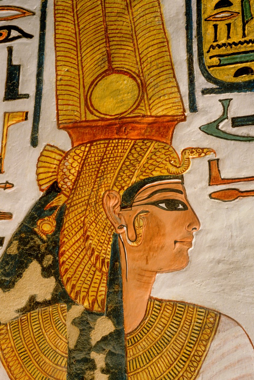 Grobowiec Nefertari, żony Ramzesa II (Wielkiego), Dolina Królowych; Egipt, Nowe Królestwo autorstwa Kenneth Garrett
