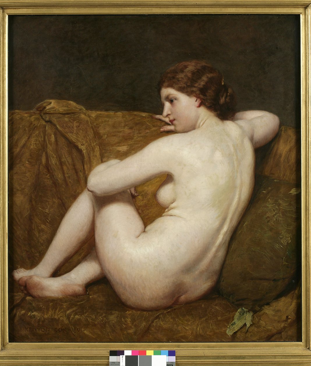 Blondynka, 1891 autorstwa Kenyon Cox