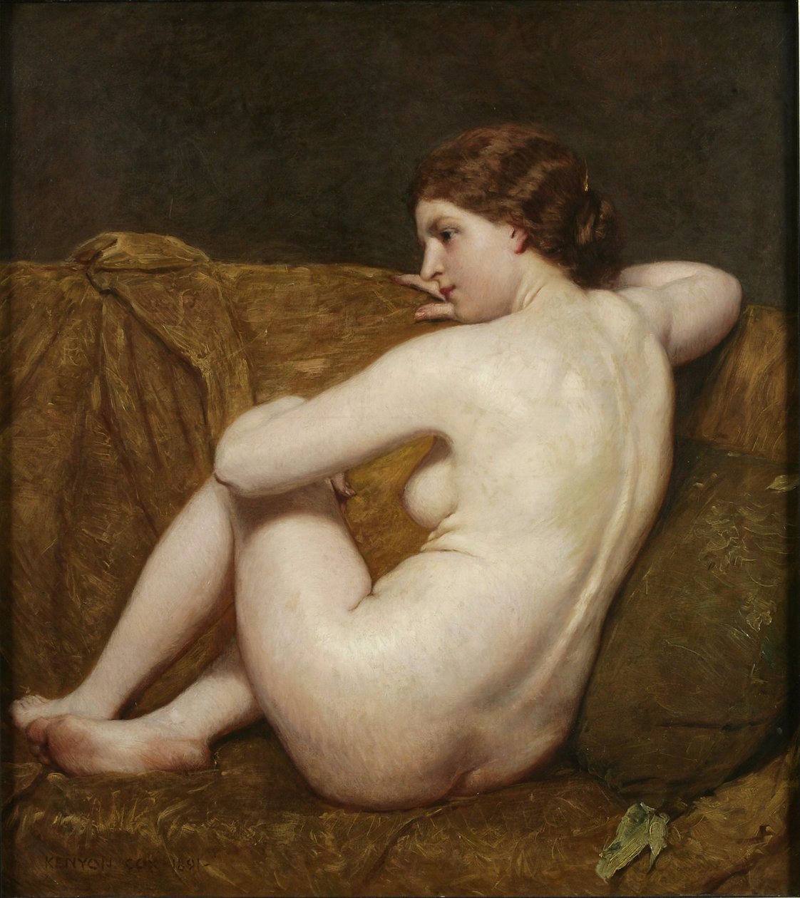 Blondynka autorstwa Kenyon Cox