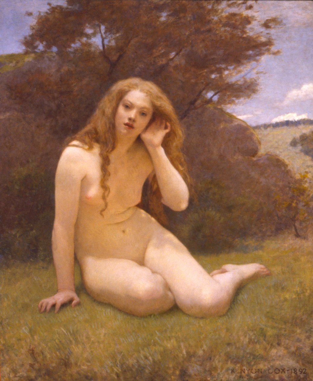 Echo autorstwa Kenyon Cox