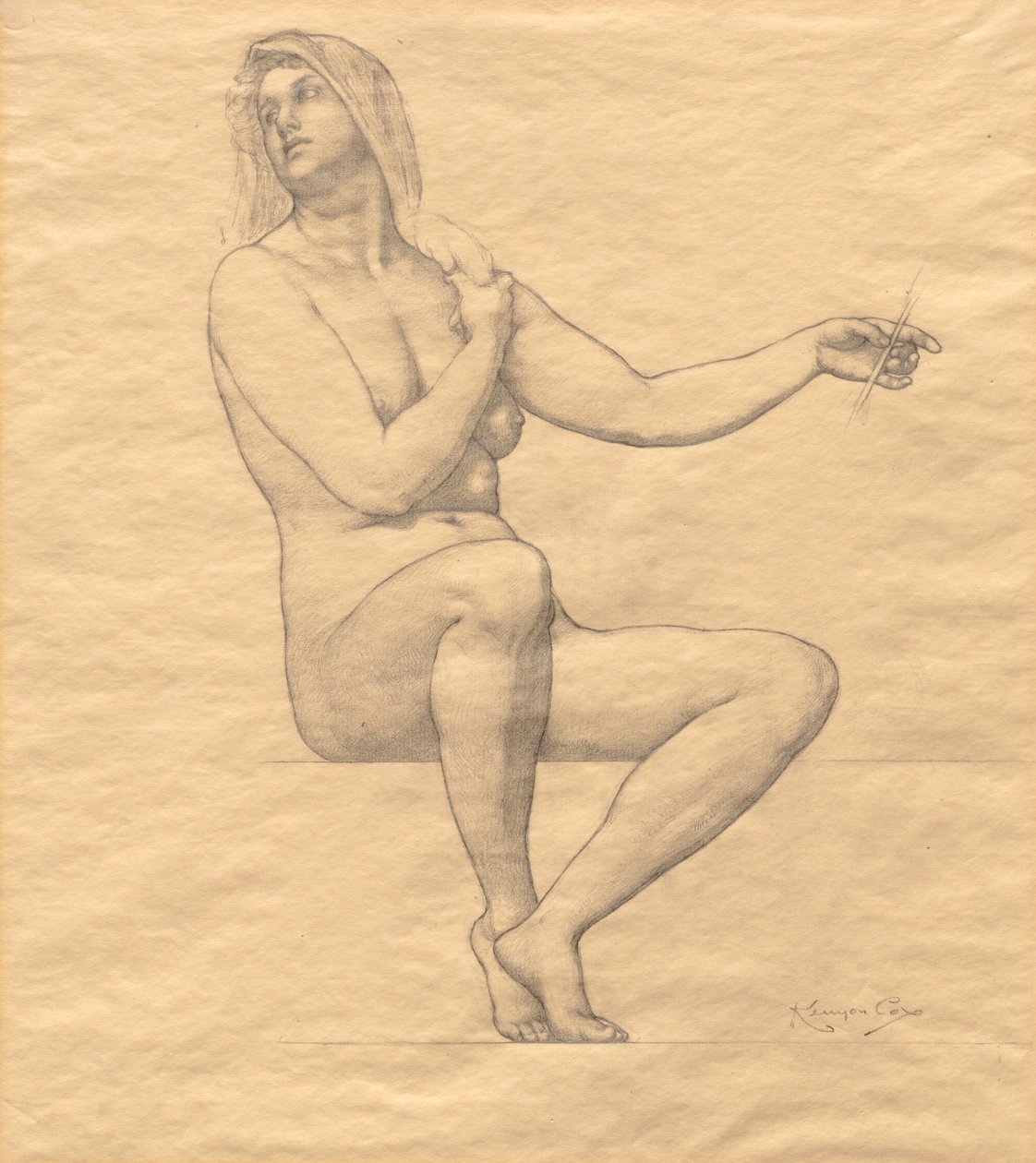 Naszkicować autorstwa Kenyon Cox