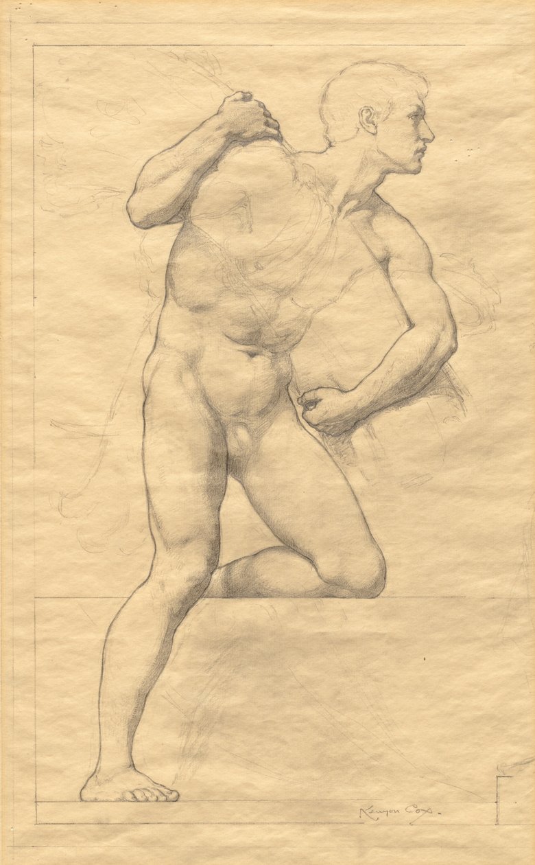 Naszkicować autorstwa Kenyon Cox