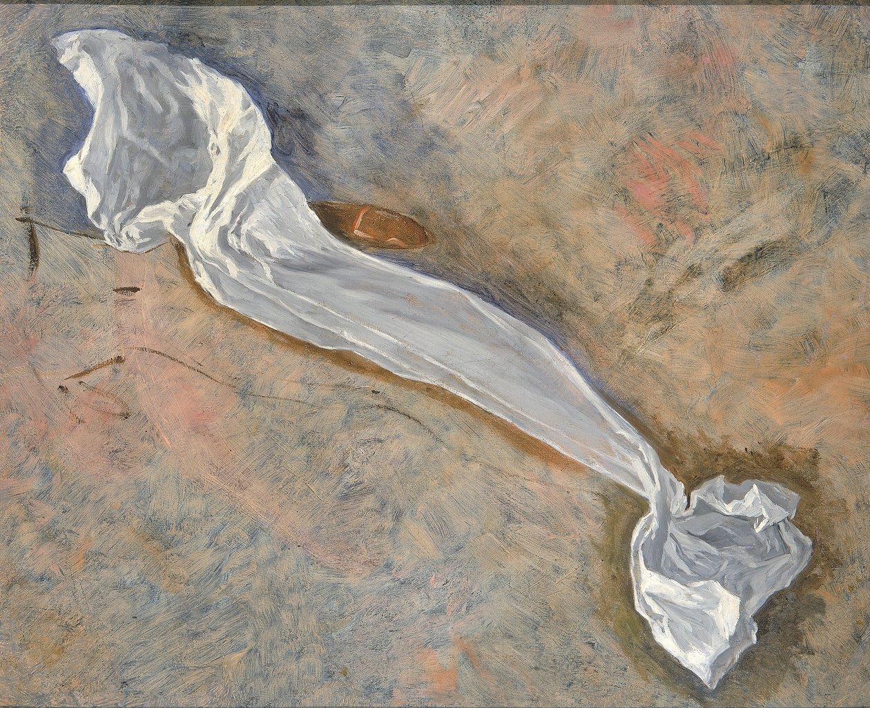 Studium do draperii "W pogoni za ideałem" autorstwa Kenyon Cox