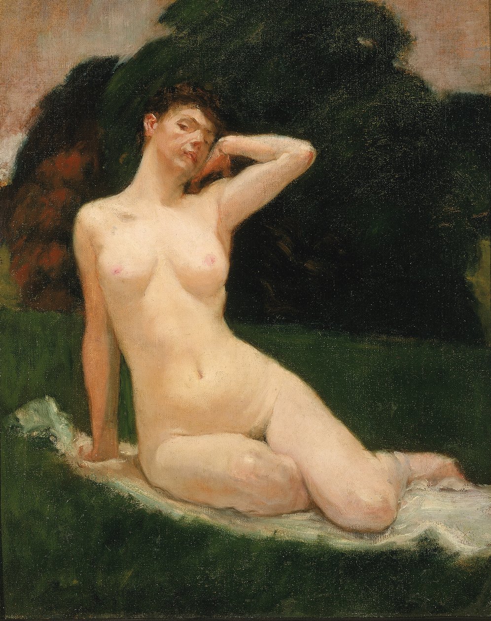 Studium na wieczór, 1883. autorstwa Kenyon Cox