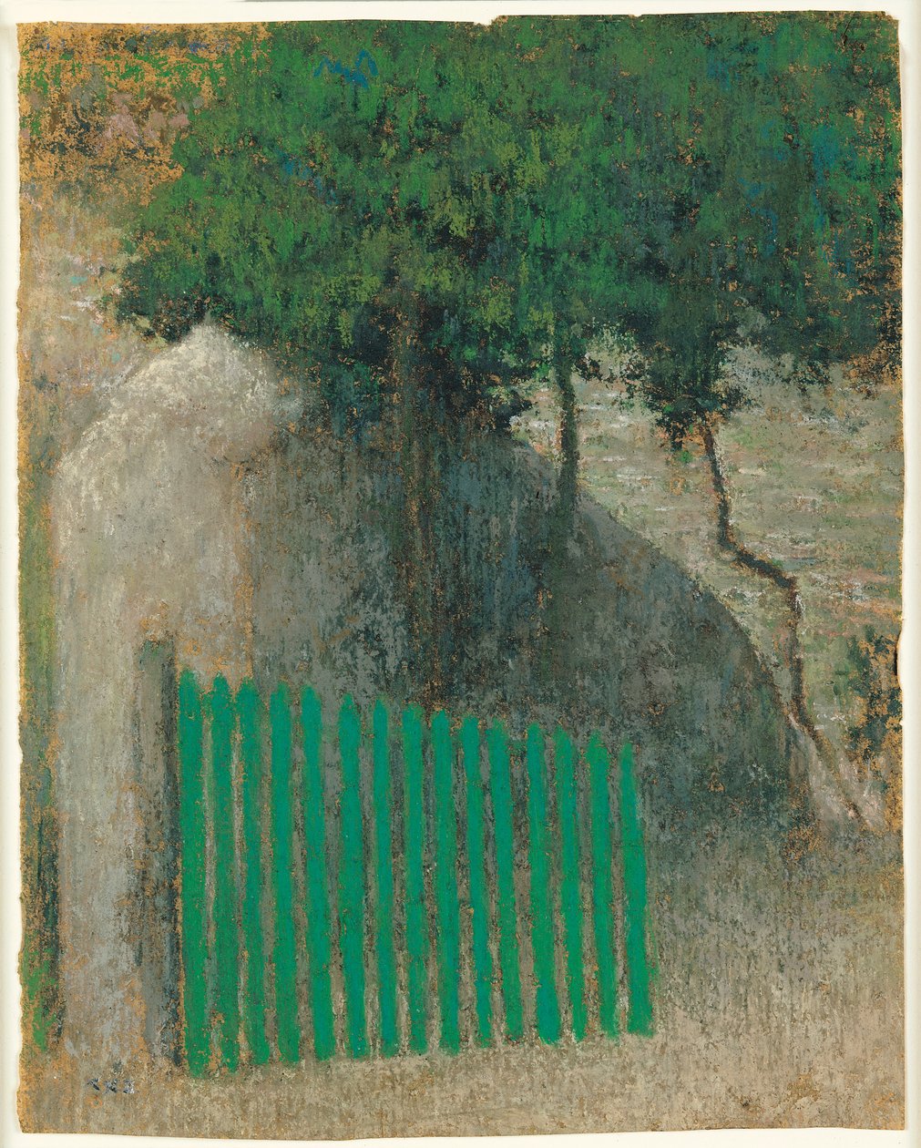 Brama, ok. 1892 (pastel na papierze) autorstwa Ker Xavier Roussel