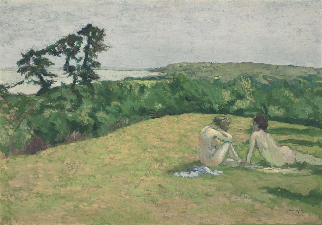 Przed morzem (Varengeville), przed 1910 (olej na płótnie) autorstwa Ker Xavier Roussel