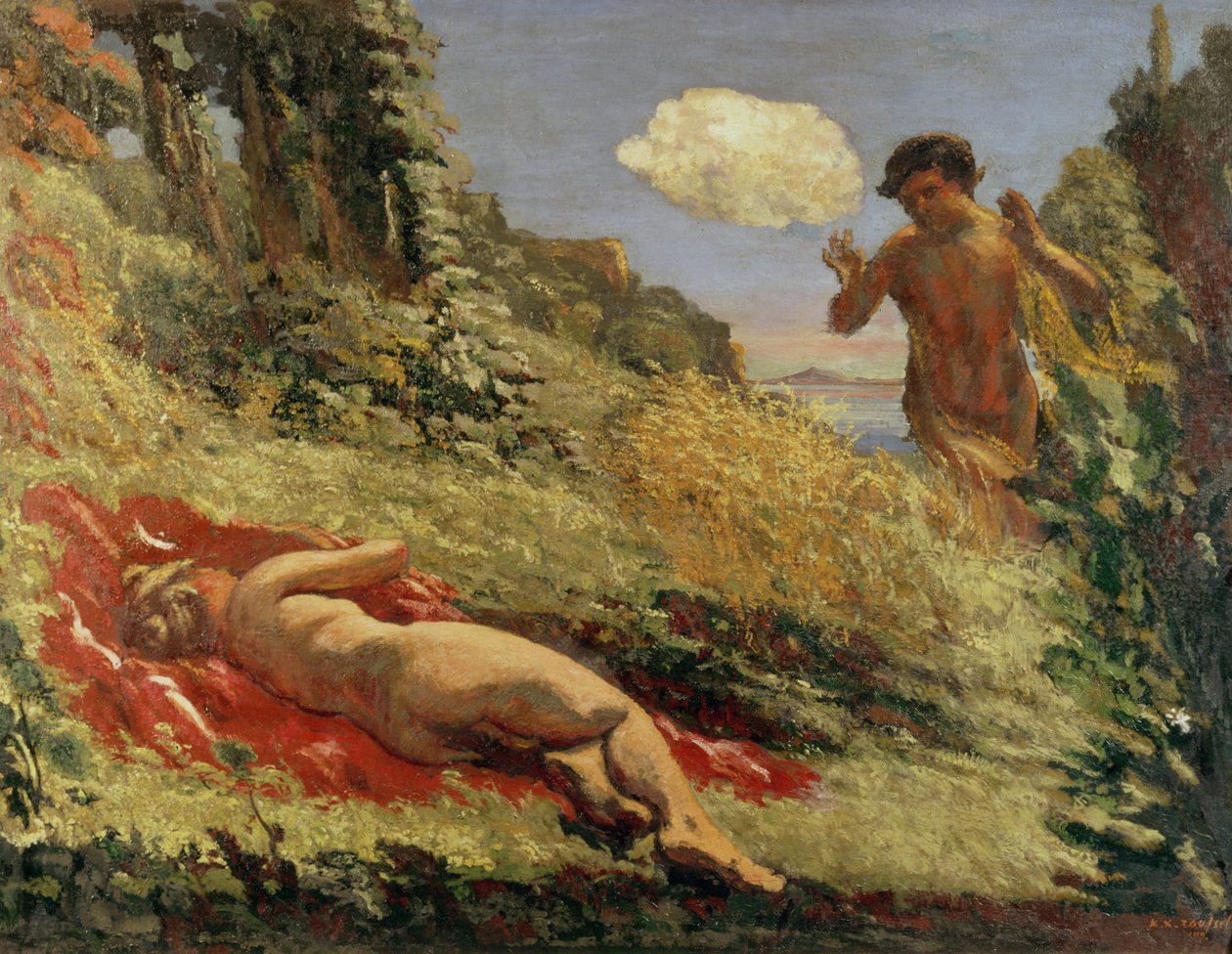 Popołudnie Fauna, 1919 autorstwa Ker Xavier Roussel
