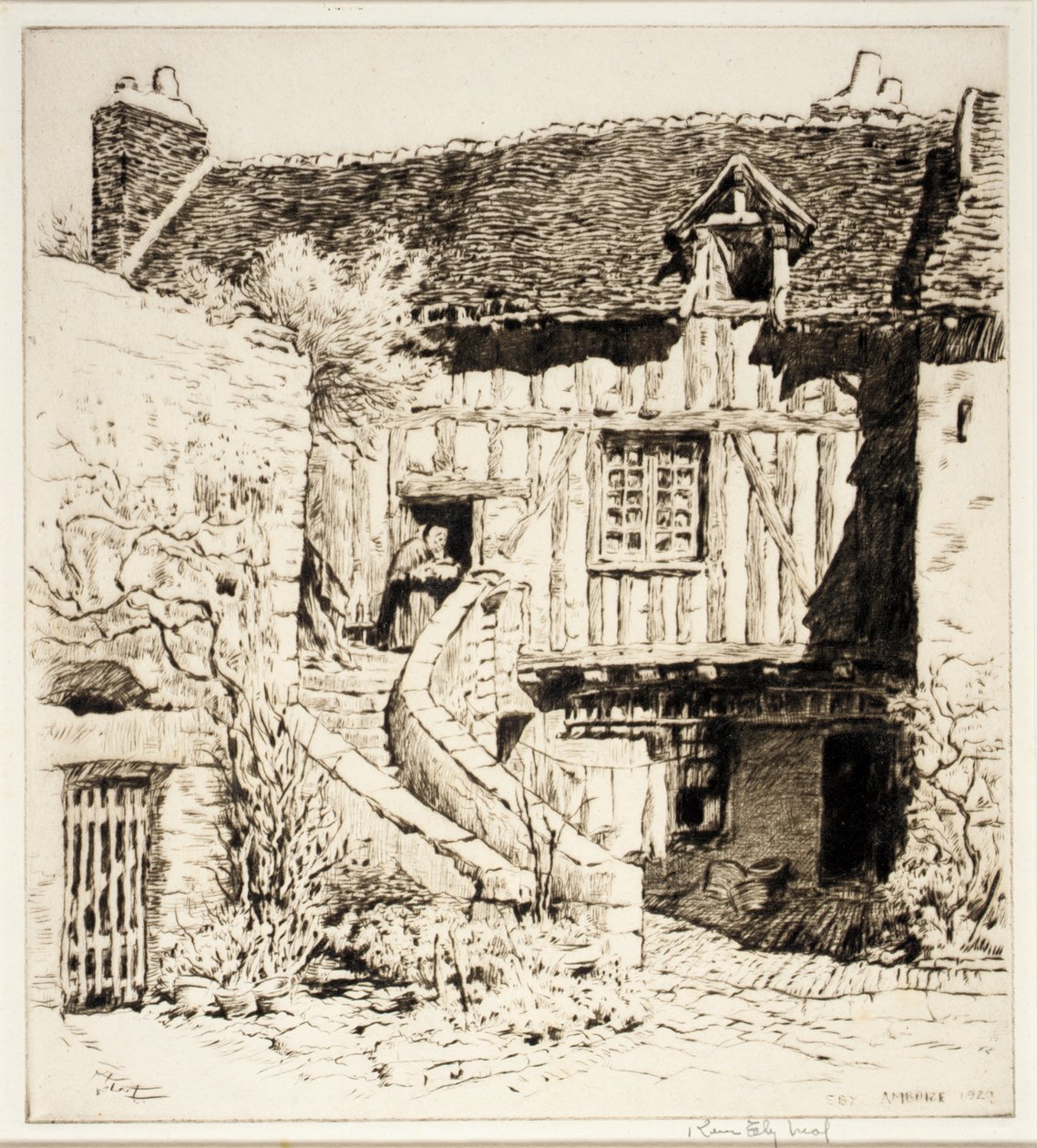Mały dom, Amboise autorstwa Kerr Eby