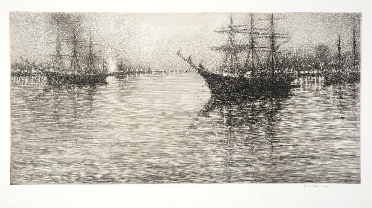 Wysyłka, Connecticut autorstwa Kerr Eby