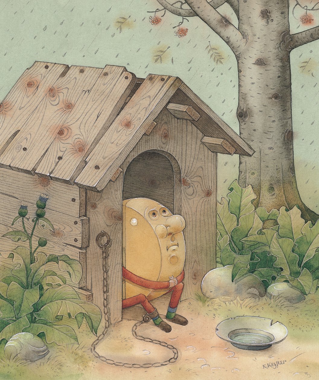 Ser, 1003 (wc na papierze) autorstwa Kestutis Kasparavicius