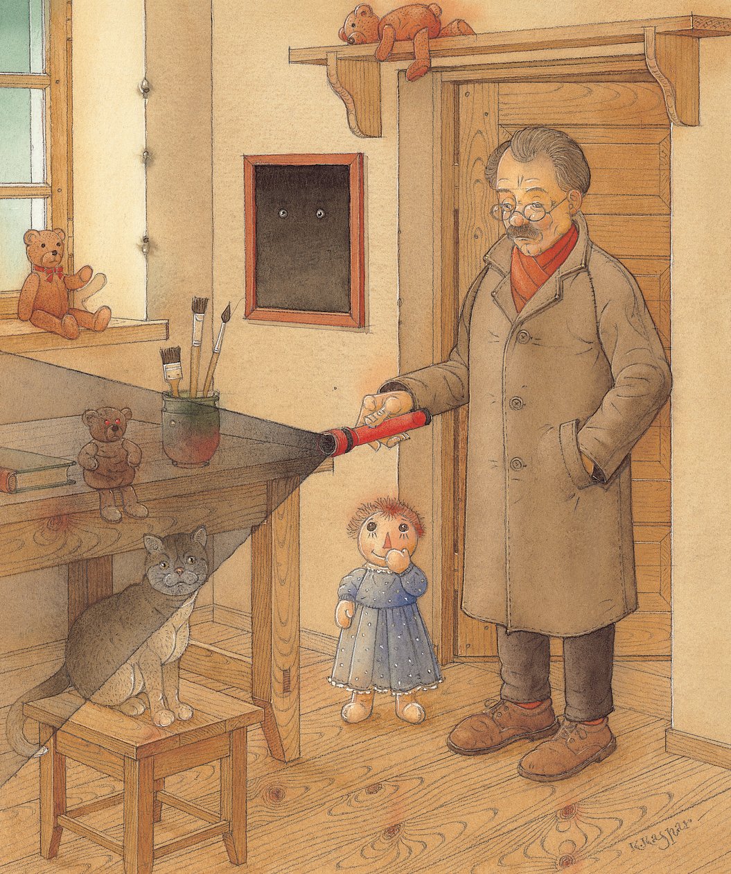 Latarnia, 2005 (wc na papierze) autorstwa Kestutis Kasparavicius