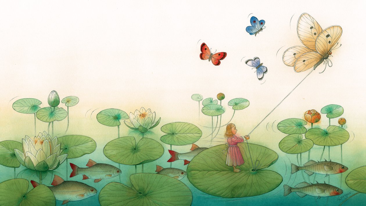 Calineczka 02, 2005 (wc na papierze) autorstwa Kestutis Kasparavicius