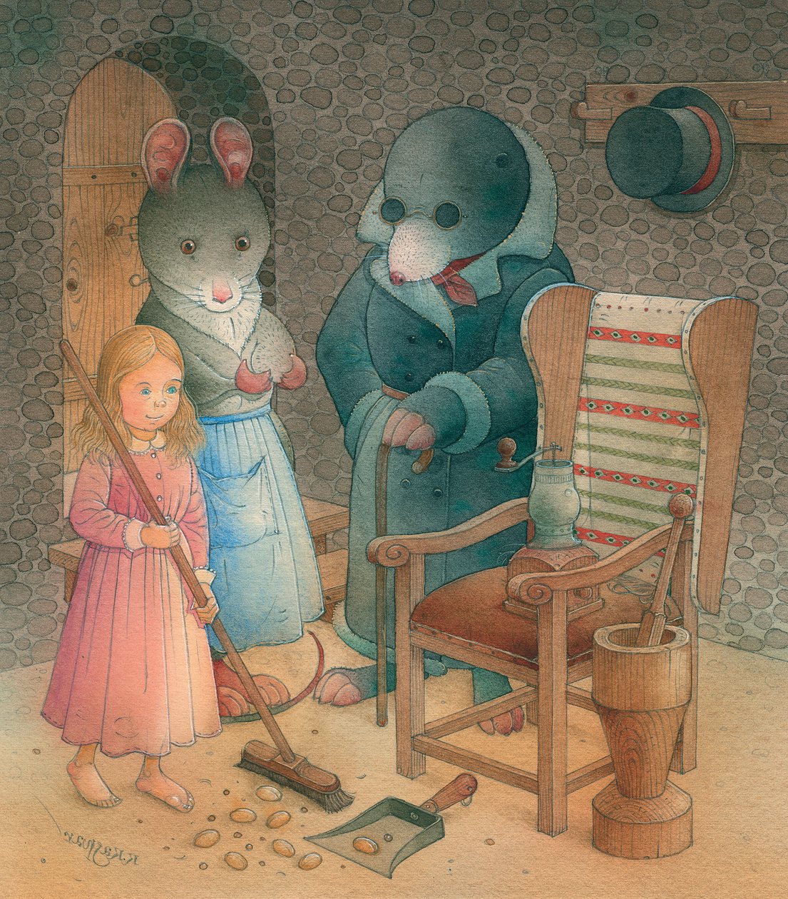 Calineczka 10, 2005 (wc na papierze) autorstwa Kestutis Kasparavicius
