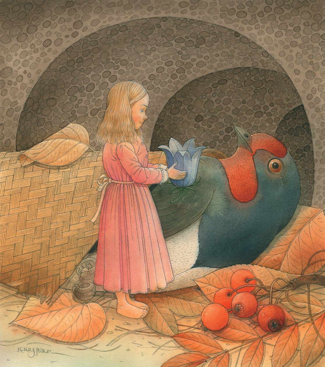 Calineczka 11, 2005 (wc na papierze) autorstwa Kestutis Kasparavicius