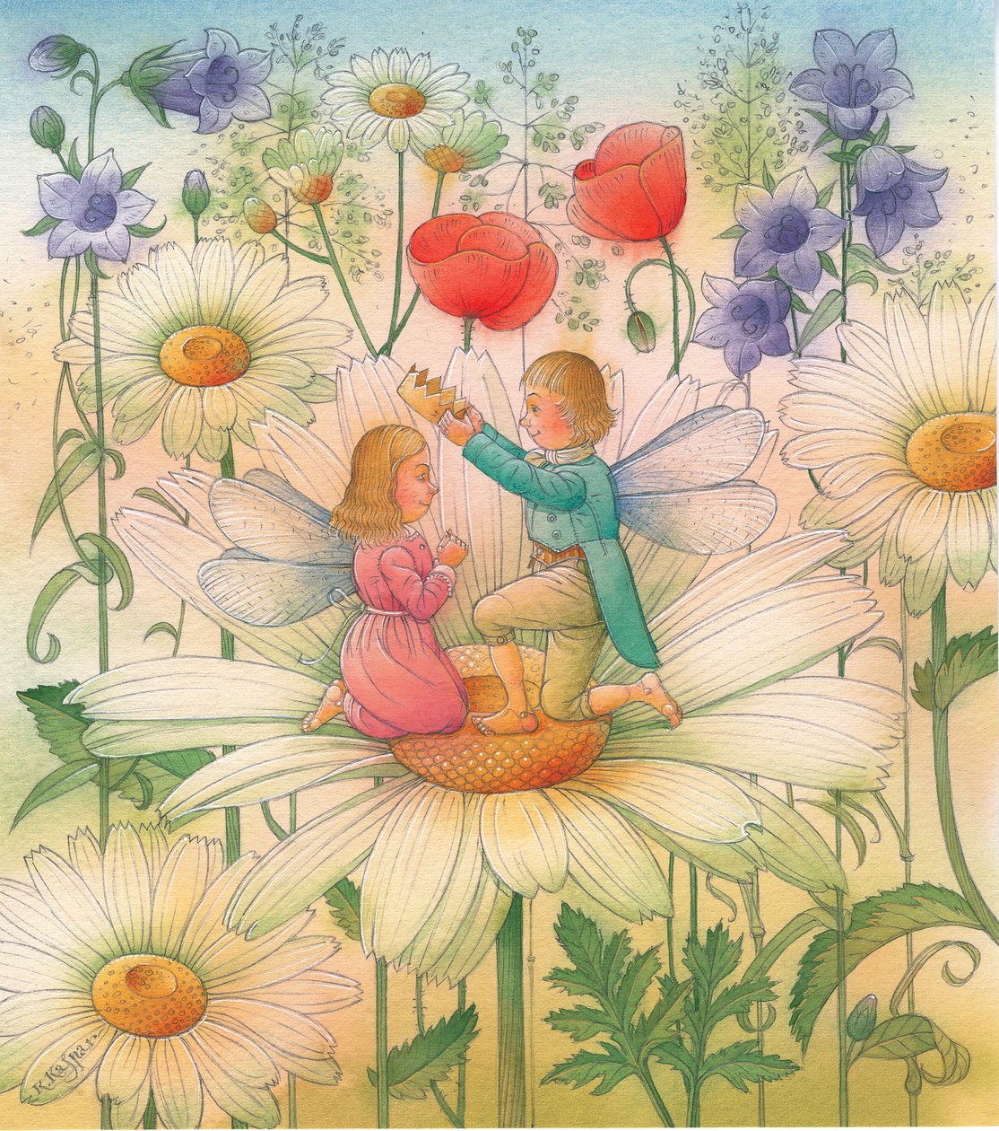 Calineczka 15, 2005 (wc na papierze) autorstwa Kestutis Kasparavicius