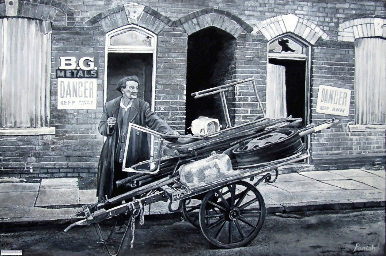 Dowolne stare żelazo, 2007 (olej) autorstwa Kevin Guild of Railway Artist Parrish