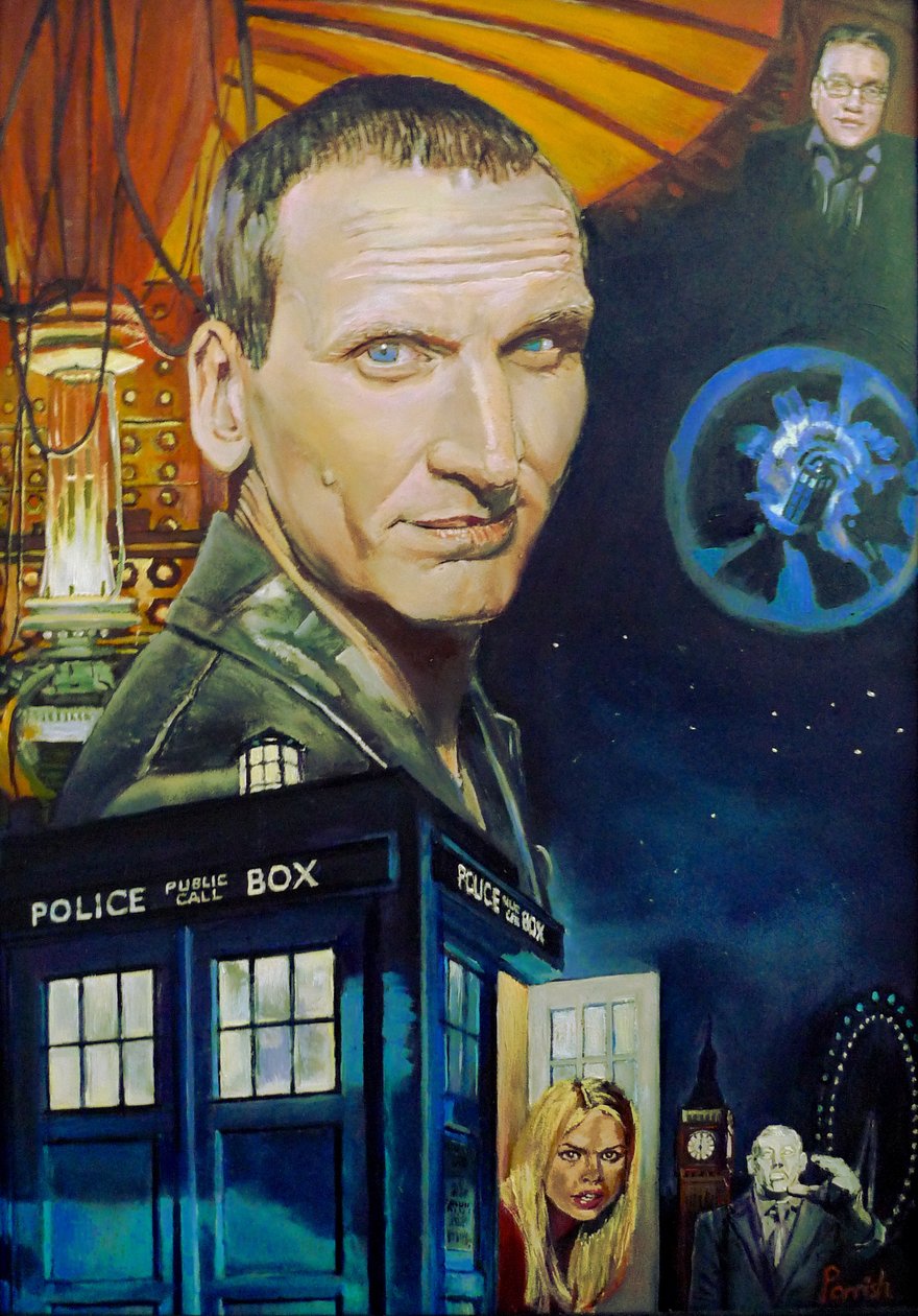 Dziewiąte wcielenie (Dr Who), 2005 (obraz) autorstwa Kevin Parrish