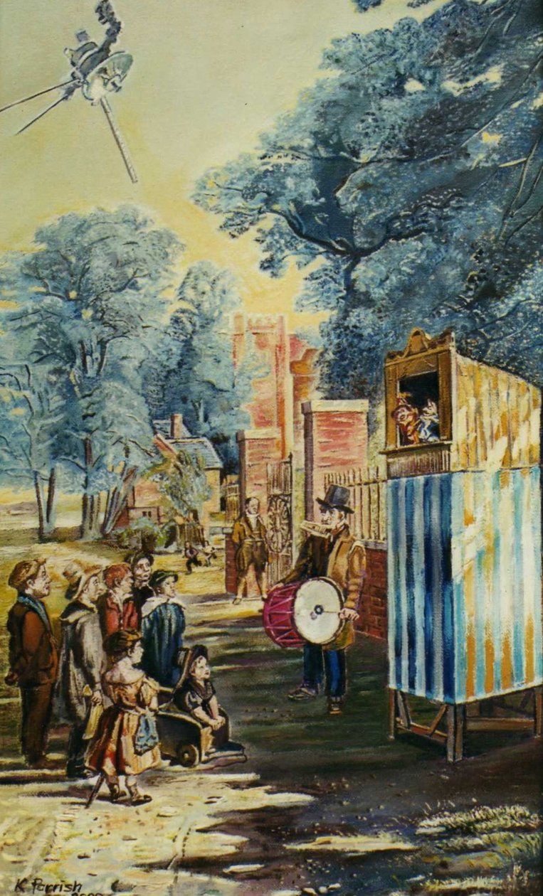 The Show (Punch And Judy) (obraz) autorstwa Kevin Parrish