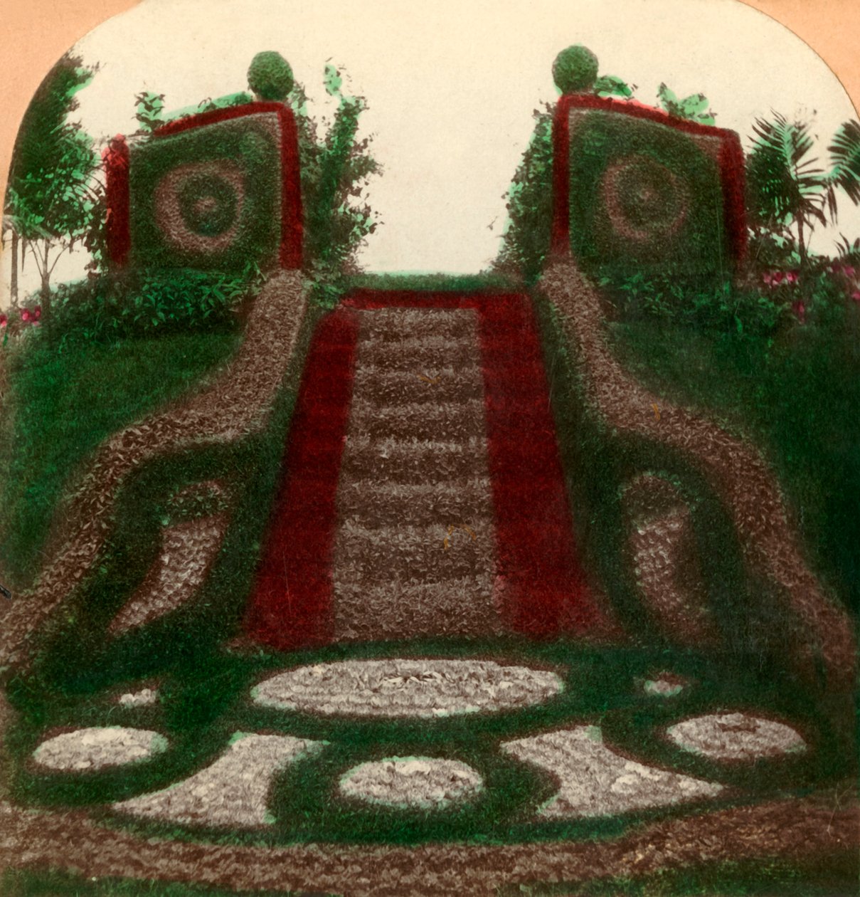 Bramy uchylone, Como Park, ul. Paul, Minnesota, USA, 1897. autorstwa Keystone View Company