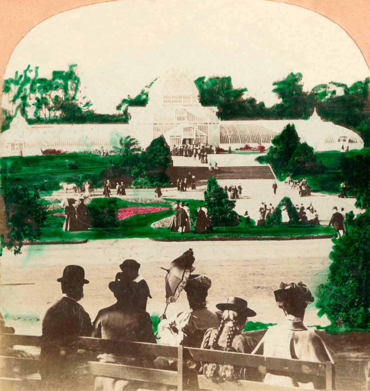 Golden Gate Park, San Francisco, Kalifornia, USA, 1897 r. autorstwa Keystone View Company