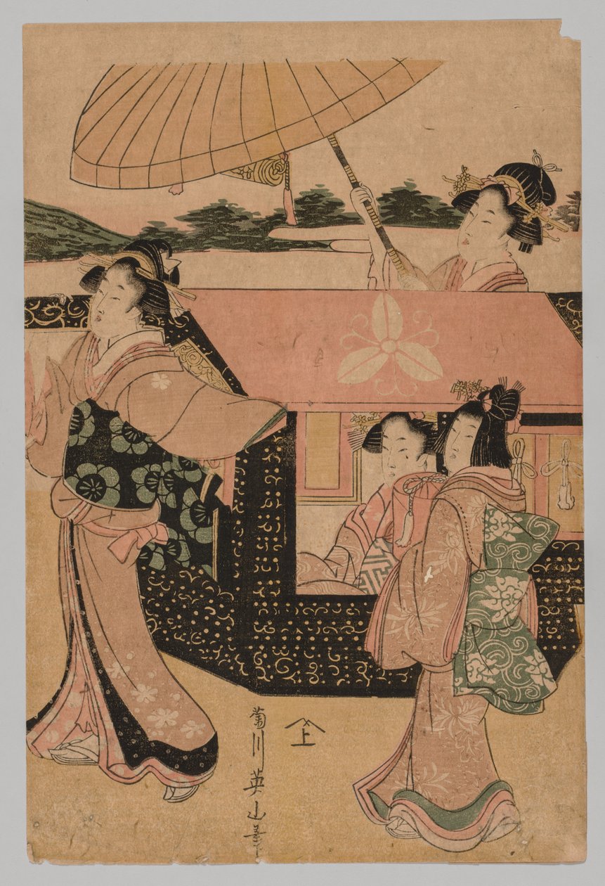 No Title, 1787-1869. autorstwa Kikugawa Eizan