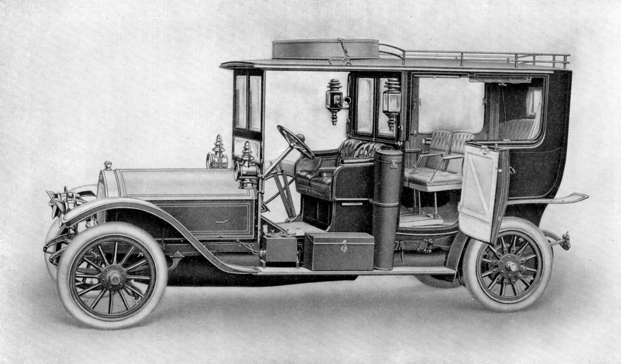 Rysunek samochodu, 1911-1912. autorstwa Kilmsch and Co.