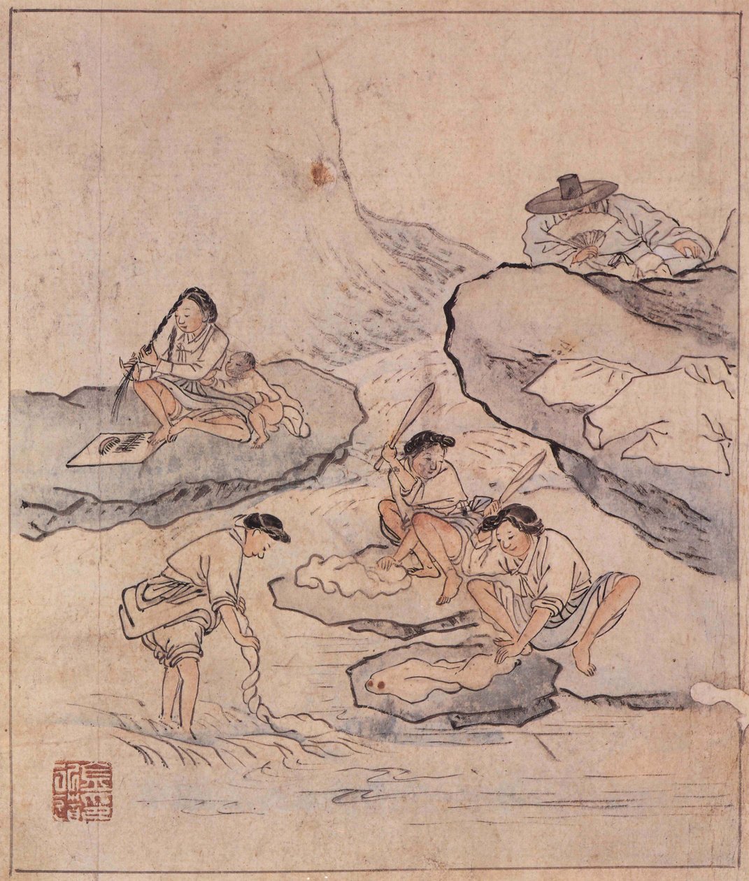 Pralnia autorstwa Kim Hong Do