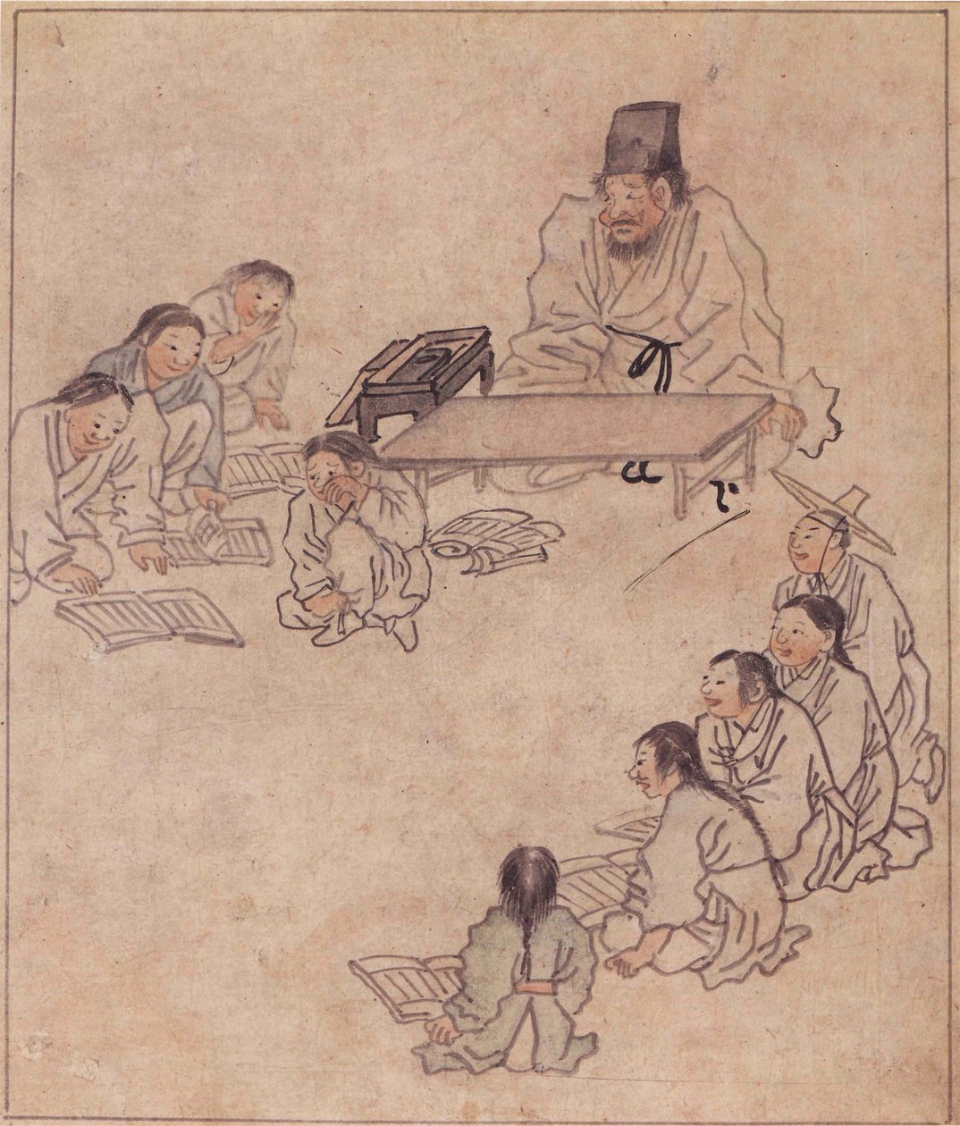 Seodang autorstwa Kim Hong Do
