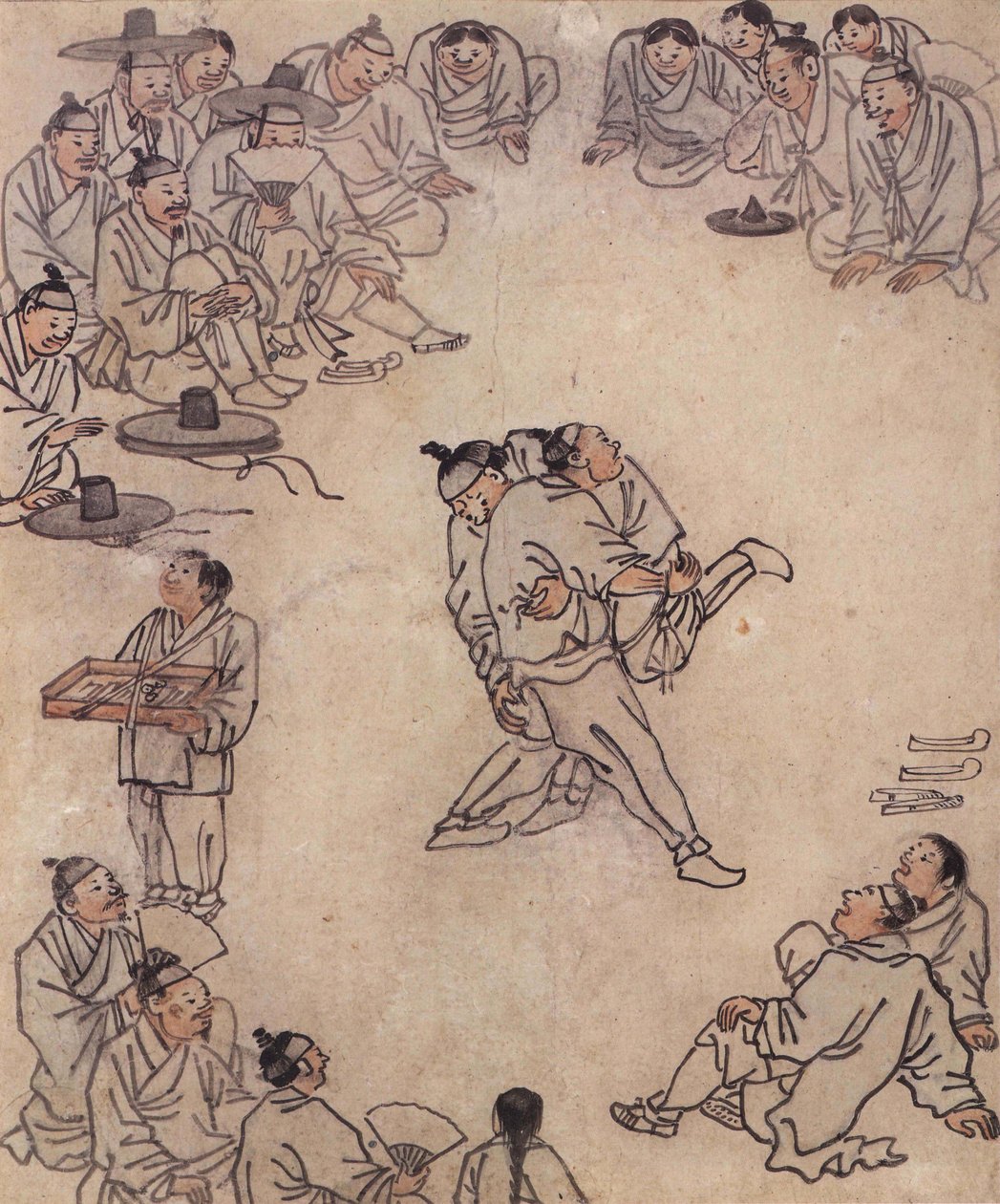 Ssireum autorstwa Kim Hong Do