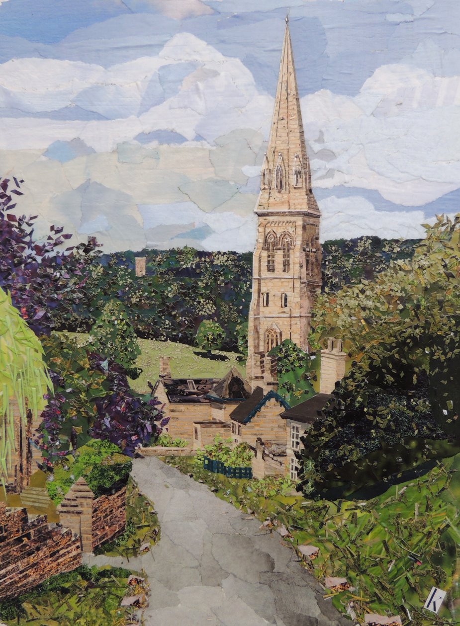 Wioska Edensor autorstwa Kirstie Adamson