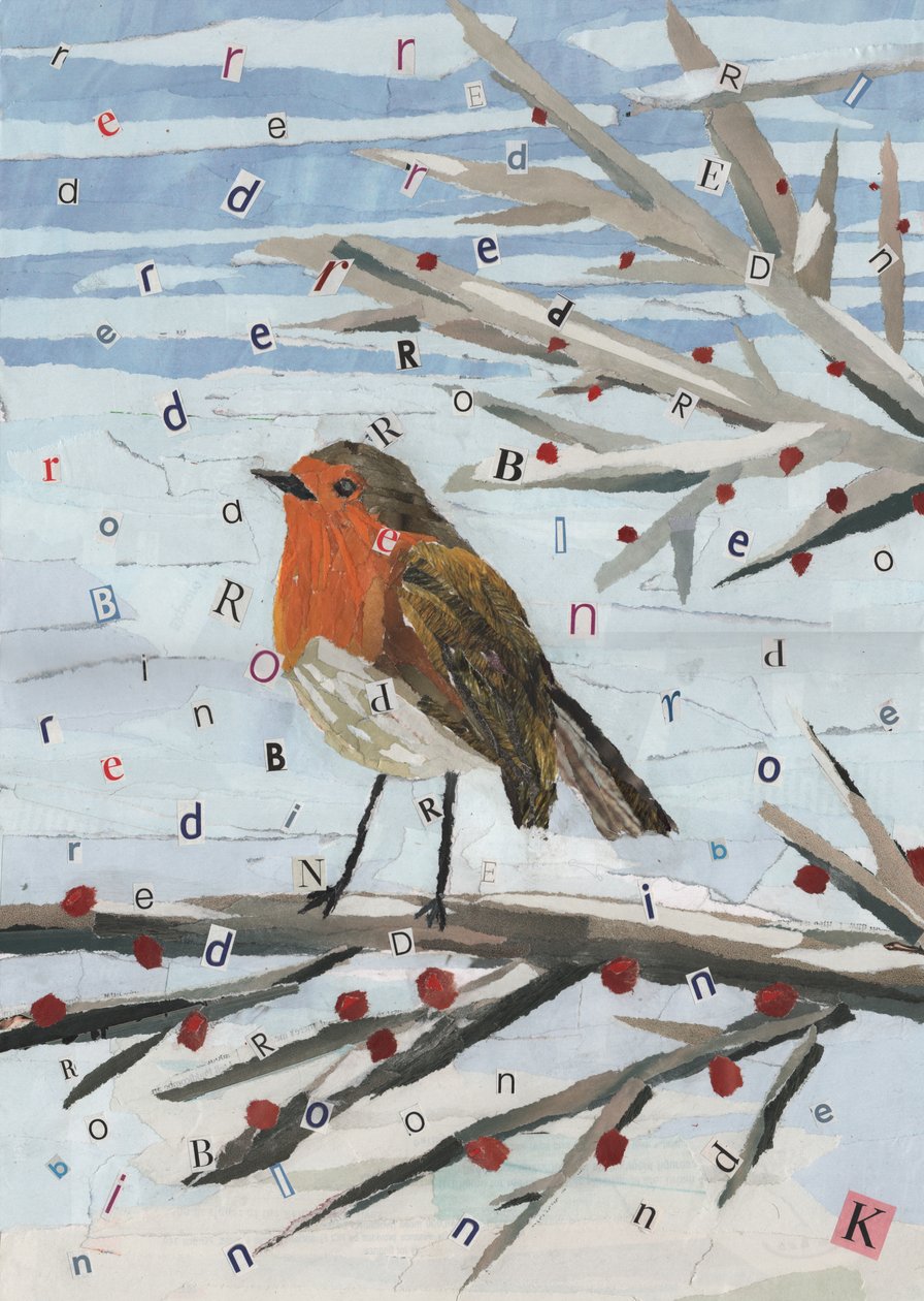 Czerwony, Czerwony Robin autorstwa Kirstie Adamson