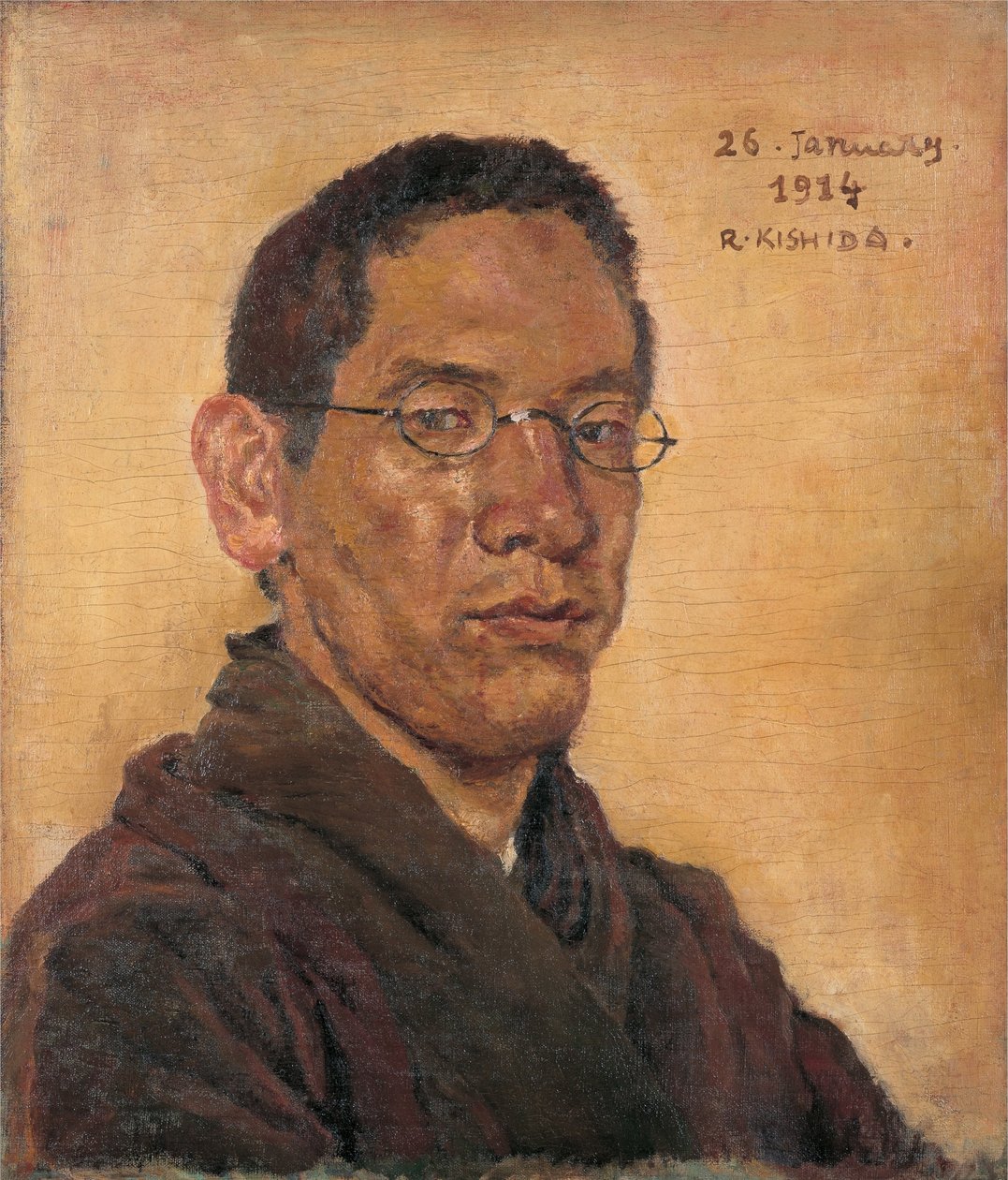 Autoportret autorstwa Kishida Ryusei autorstwa Kishida Ryusei