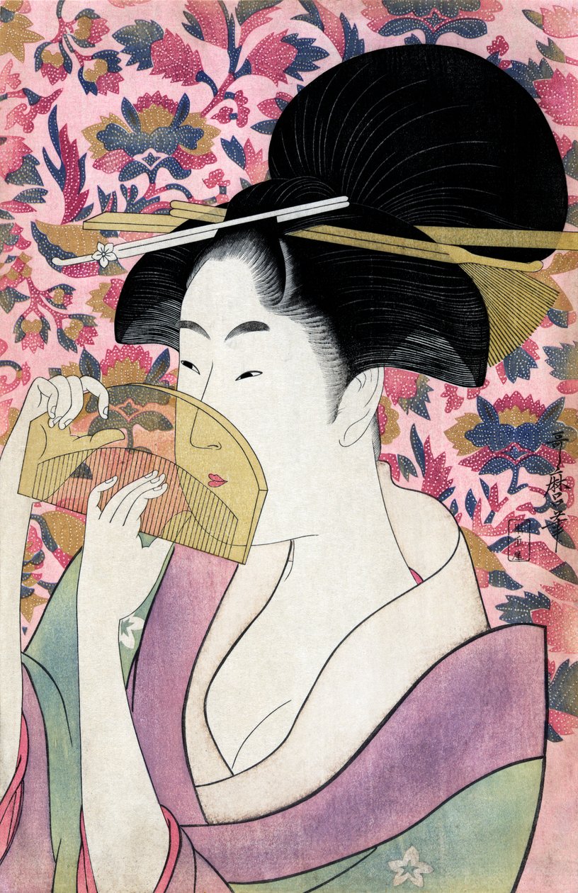 Wykorzystaj w pełni (ten mb) przez północną stronę Utamaro autorstwa Kitagawa Utamaro