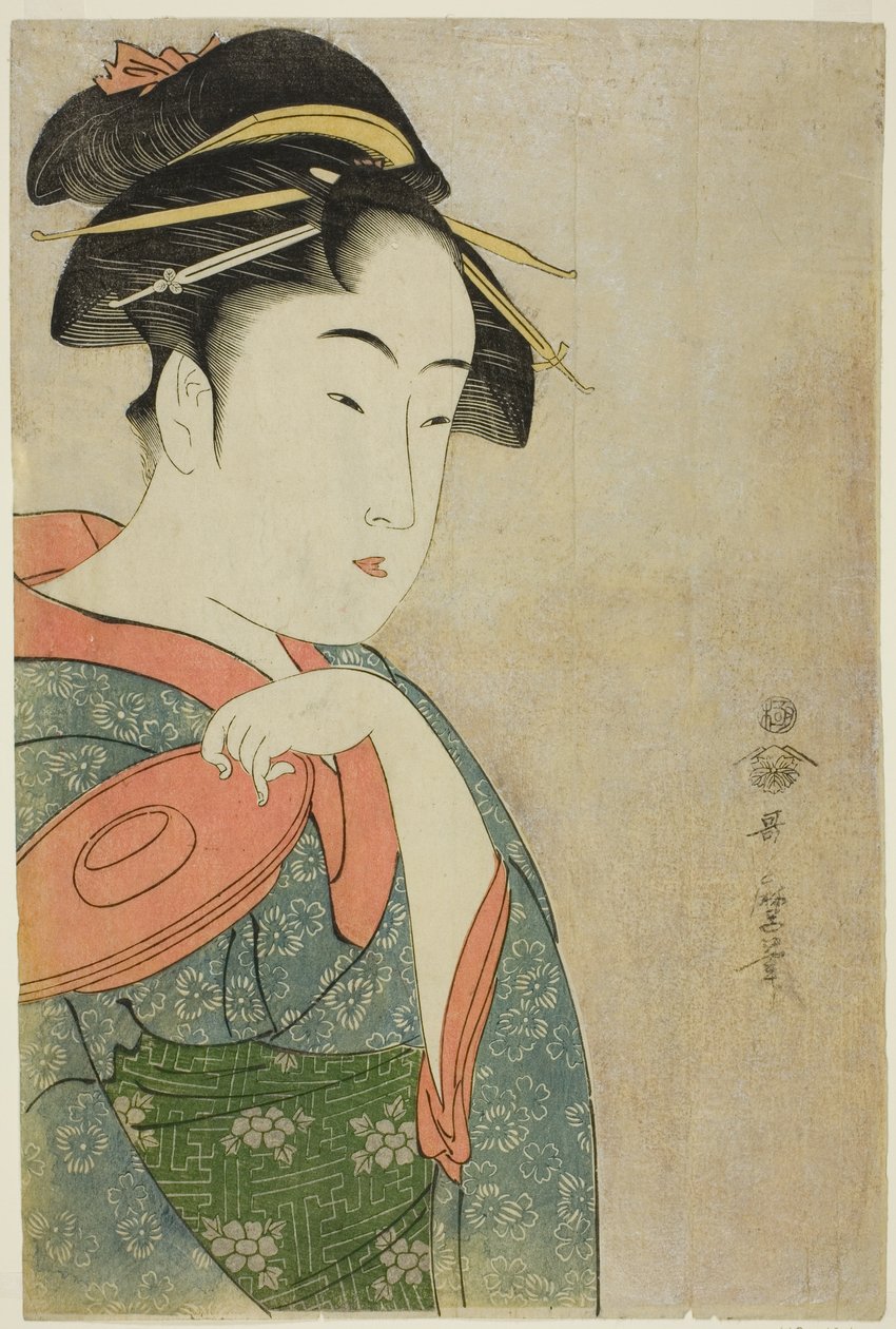 Ohisa Takashima autorstwa Kitagawa Utamaro