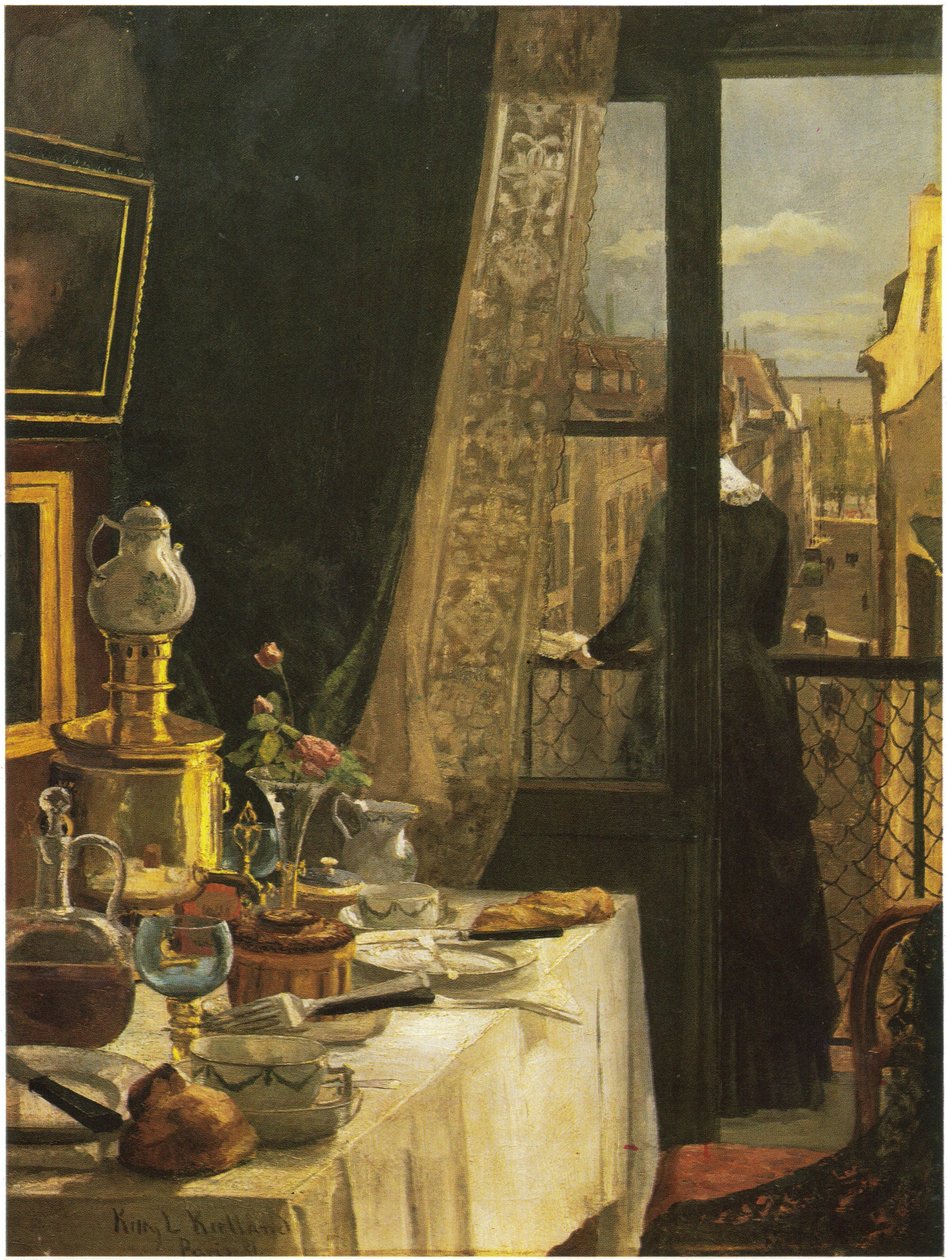 Paryżinterir autorstwa Kitty Lange Kielland