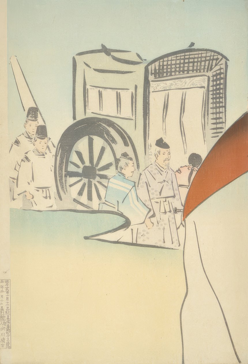 dy sex nagon autorstwa Kiyochika Kobayashi