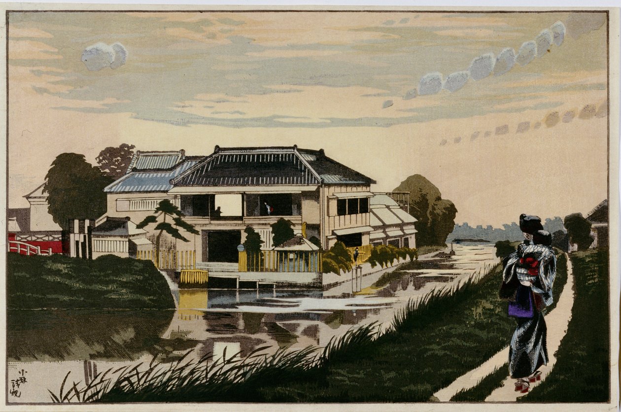 Nieznany obraz autorstwa Kobayashi Kiyochika