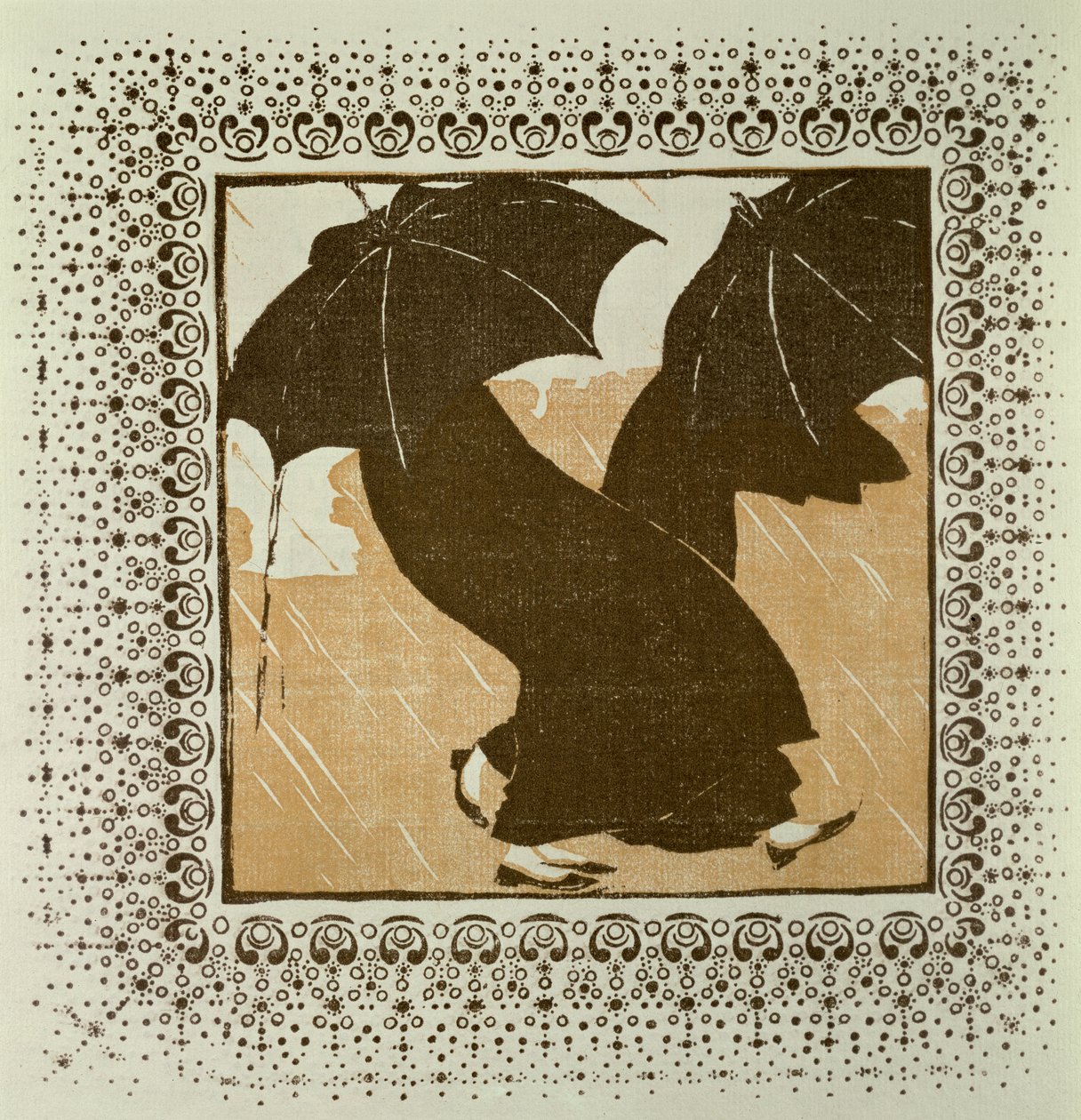 kwiecień autorstwa Koloman Moser