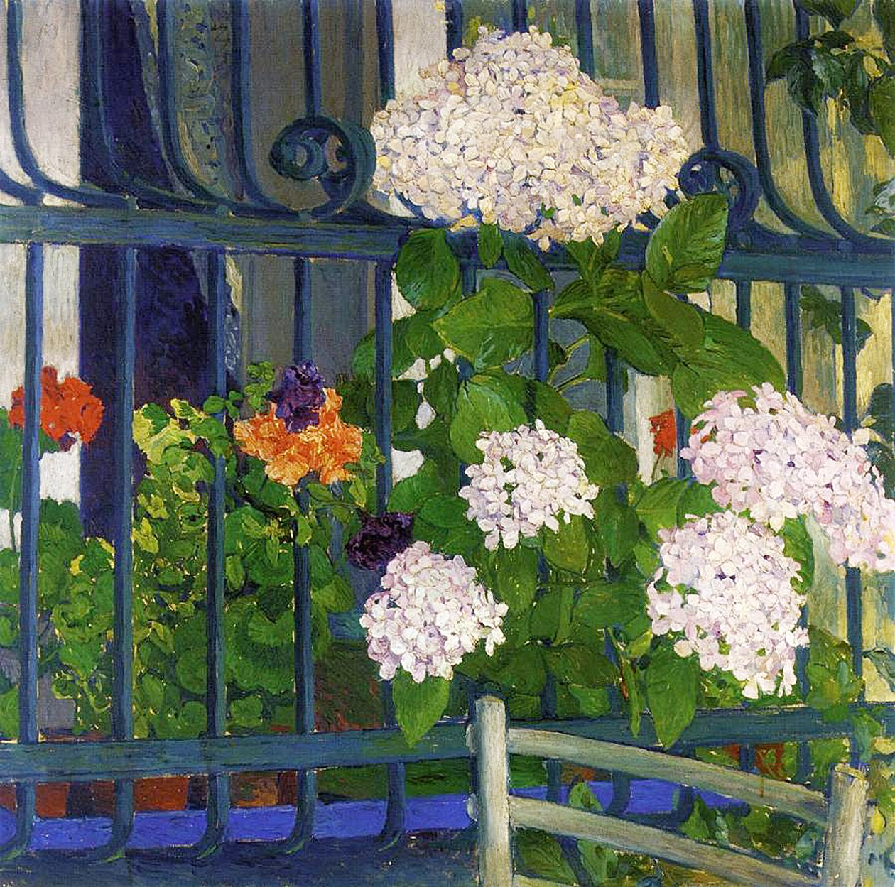 Pelargonie autorstwa Koloman Moser