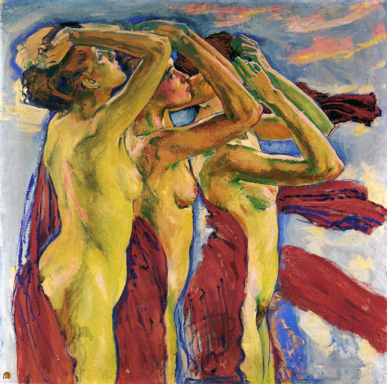 Trzy akty autorstwa Koloman Moser