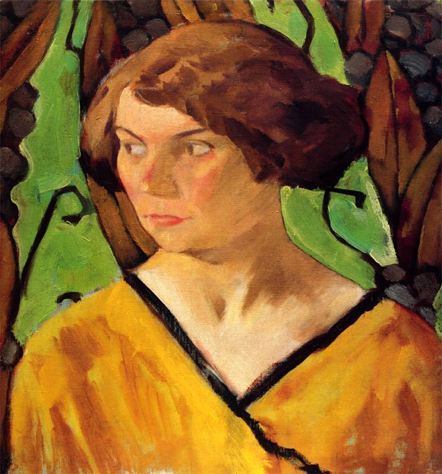  Portret dziewczyny autorstwa Koloman Moser