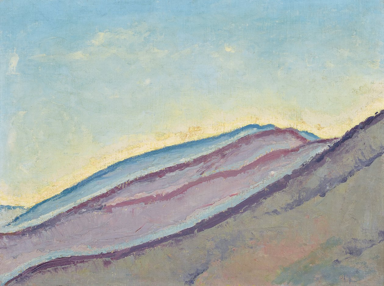 zbocza gór autorstwa Koloman Moser