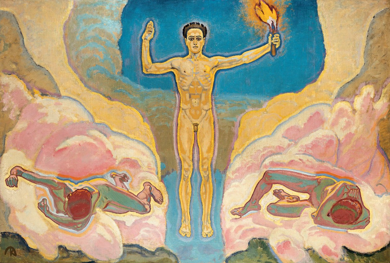 Das Licht - Światło ... (olej na płótnie) autorstwa Koloman Moser
