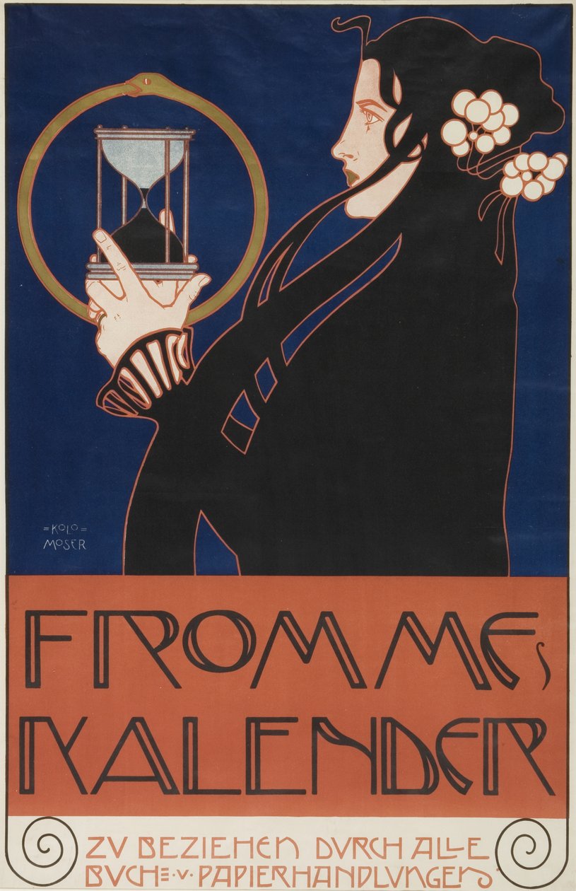Frommes Kalender autorstwa Koloman Moser