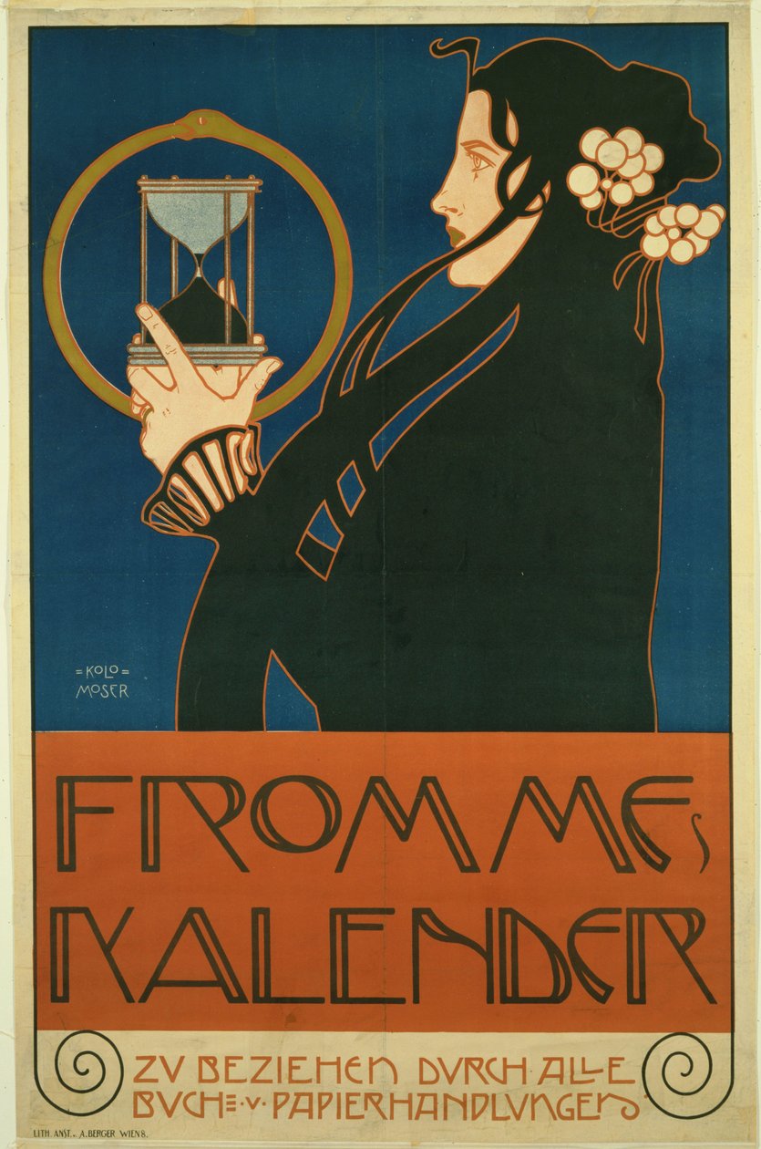 Frommes Kalender, 1903 autorstwa Koloman Moser