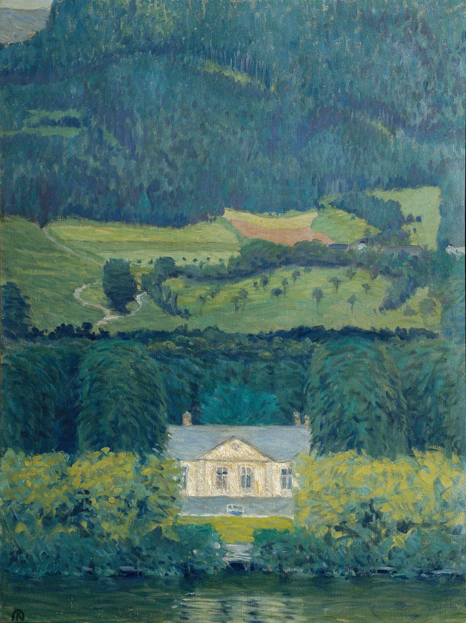 Domek na wodzie autorstwa Koloman Moser