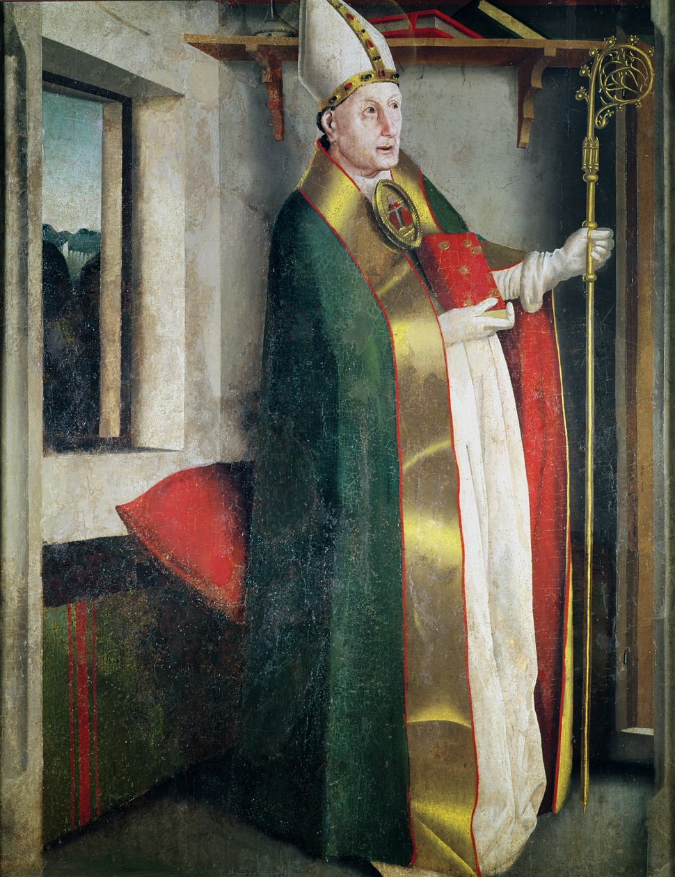 św. Augustyn (354-430) c.1435 autorstwa Konrad Witz