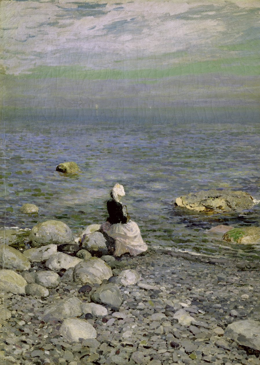 Na brzegu Morza Czarnego, lata 90. XIX wieku autorstwa Konstantin Alekseevich Korovin